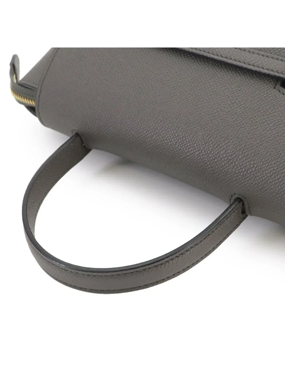 ★SOLD★ Celine Belt Bag Nano 2-Way Leather Gray - Picture 6 of 10